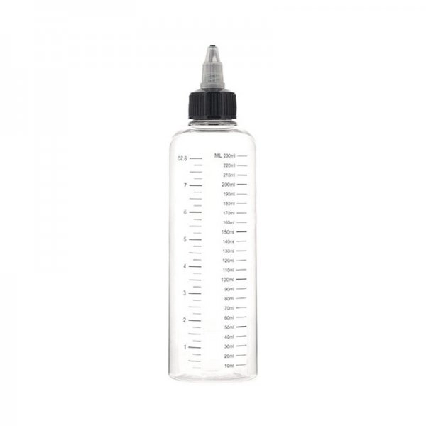 Bouteille graduée avec bouchon doseur 230ml